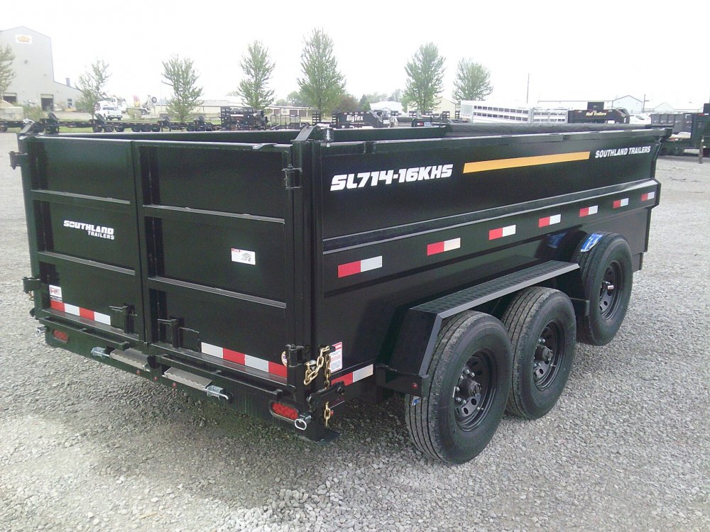 7' X 14' Dump Trailer 16K