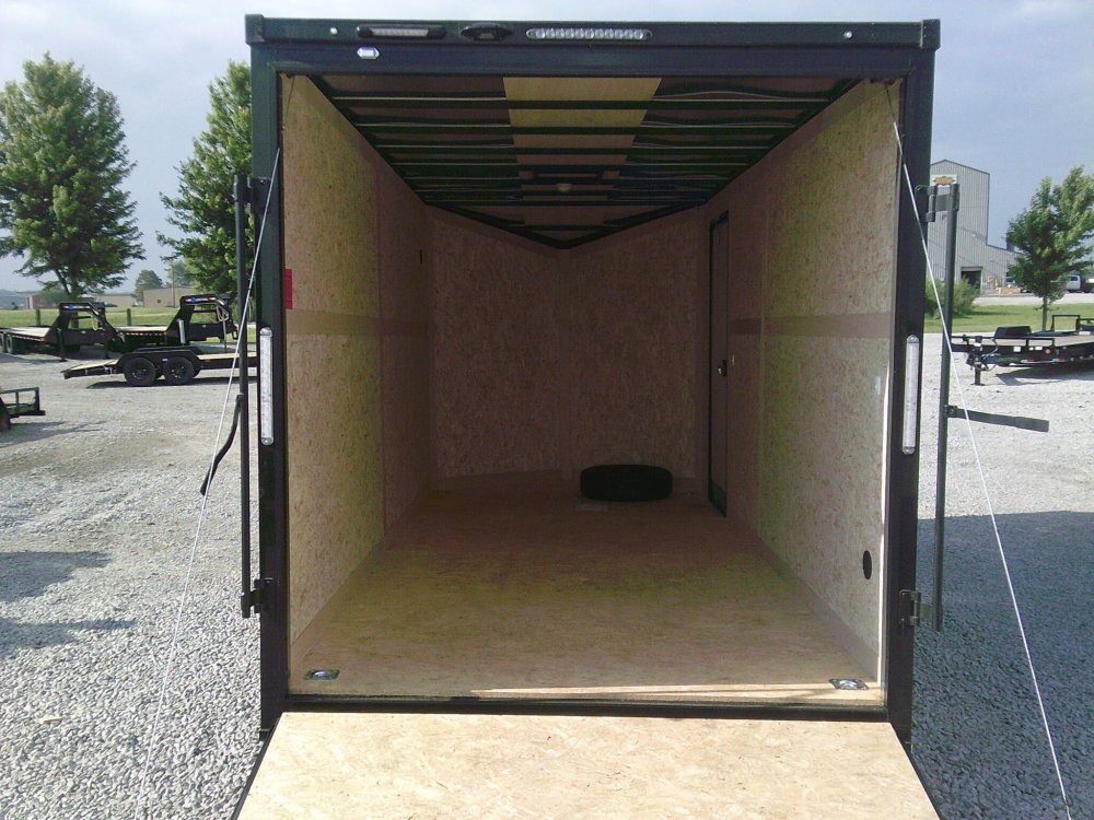 7X16 Tandem Axle Enclosed Trailer 6990K