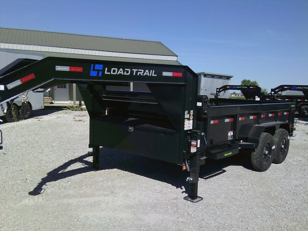 83" x 14' Tandem Axle Gooseneck Low-Pro Dump