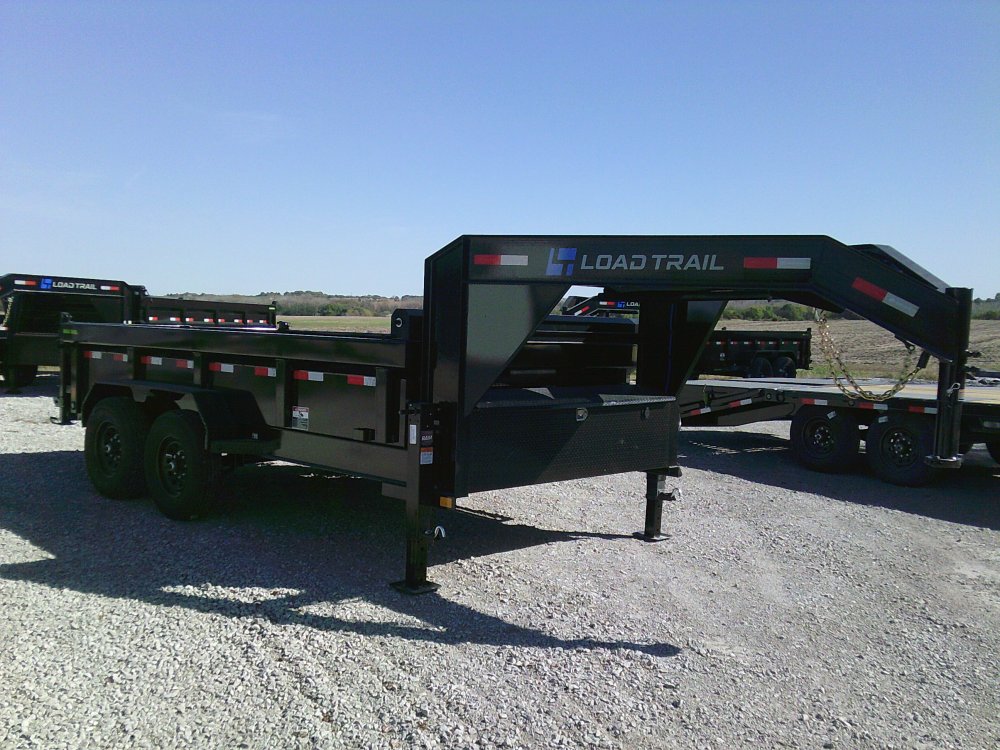83" x 14' Tandem Axle Gooseneck Low-Pro Dump