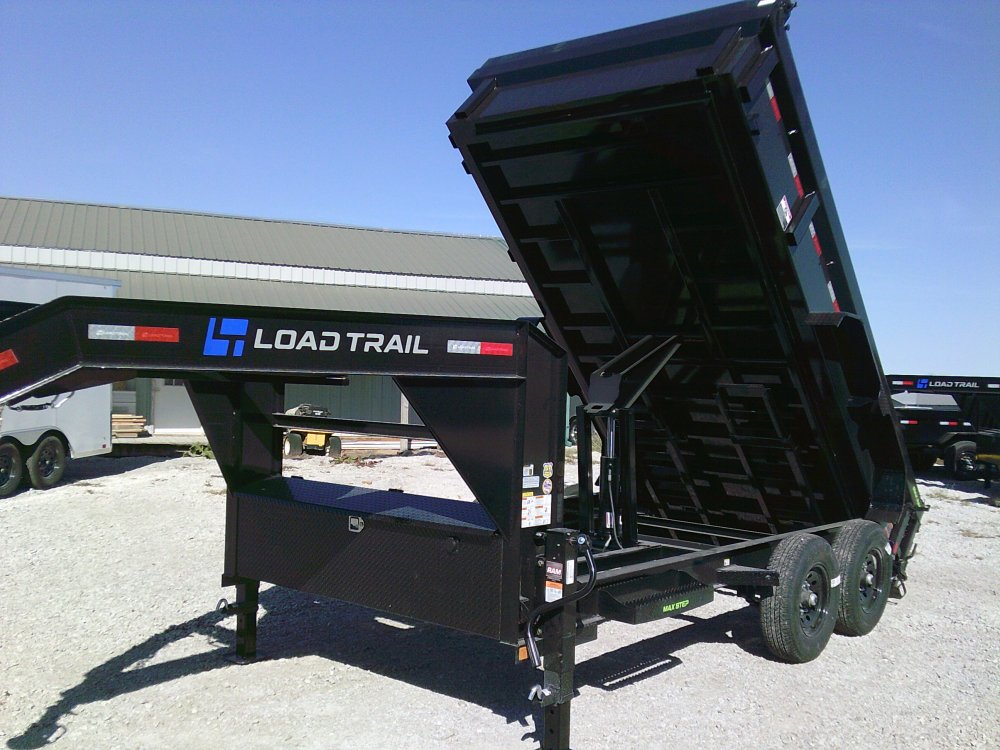83" x 14' Tandem Axle Gooseneck Low-Pro Dump