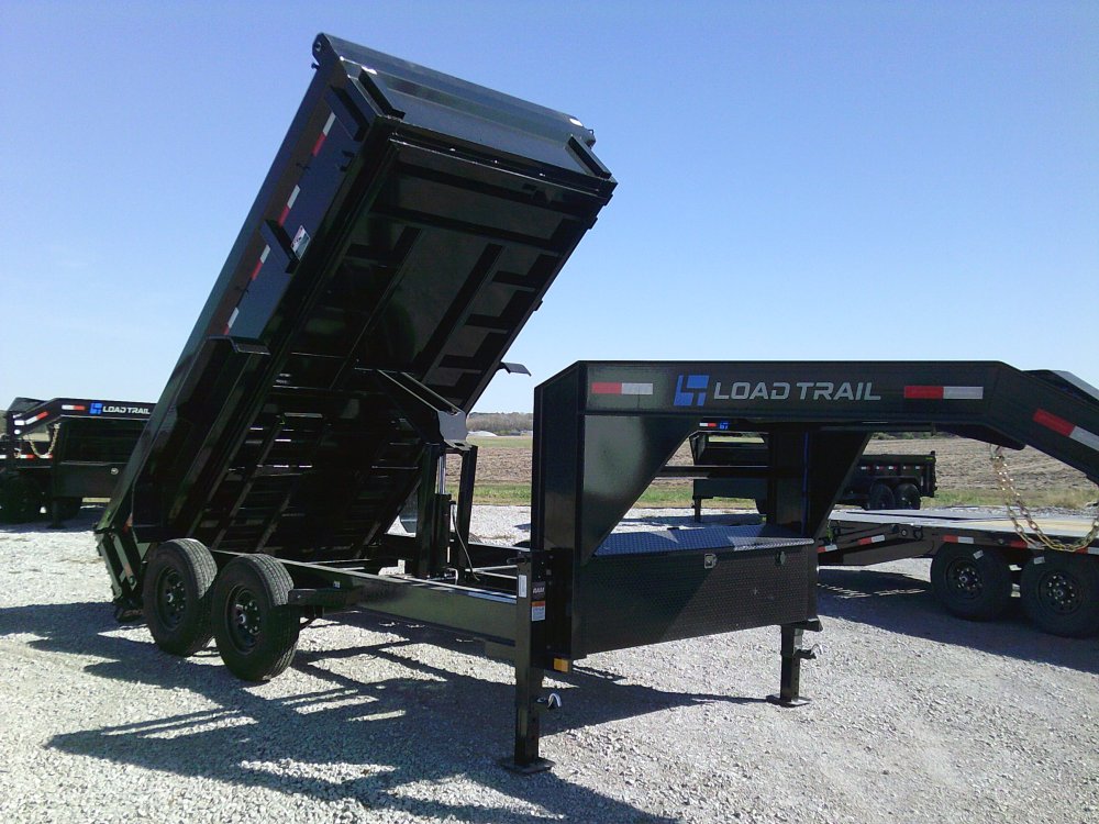 83" x 14' Tandem Axle Gooseneck Low-Pro Dump