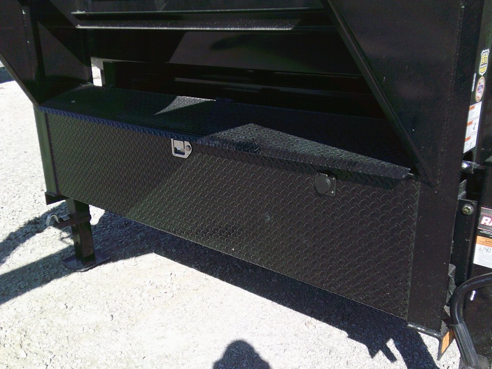 83" x 14' Tandem Axle Gooseneck Low-Pro Dump