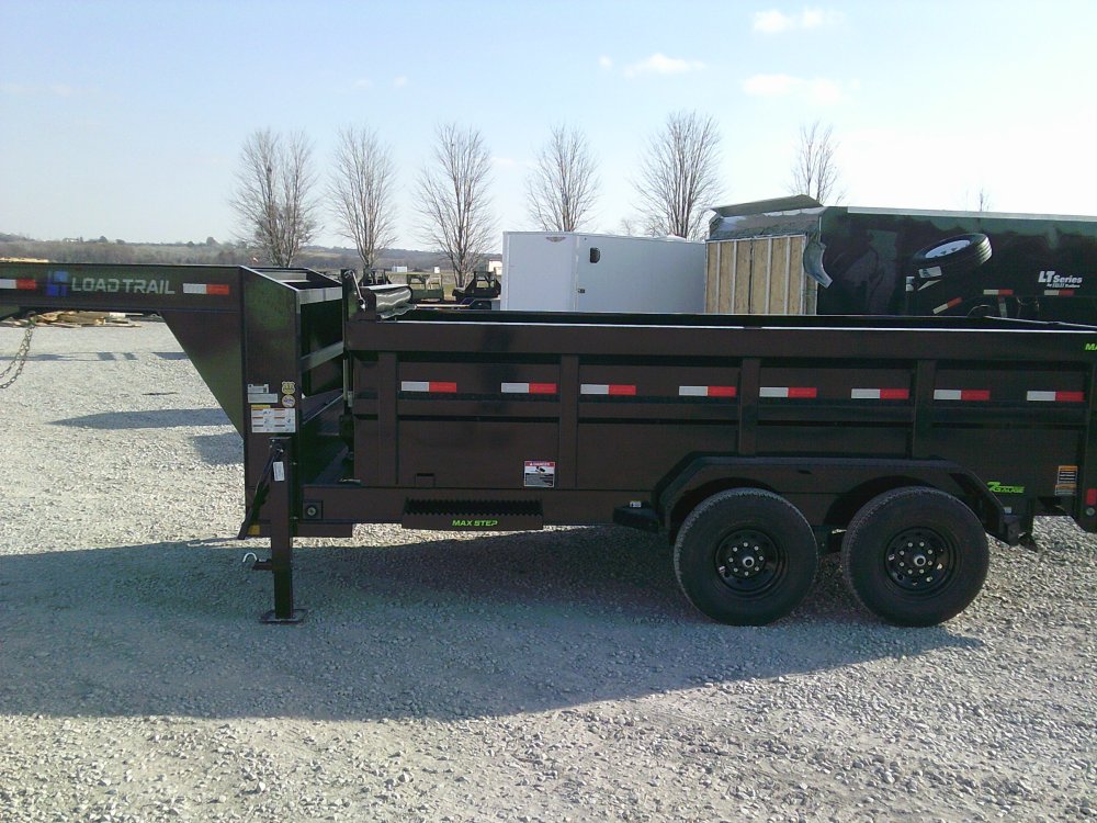 83" x 14' Tandem Axle Gooseneck Low-Pro Dump
