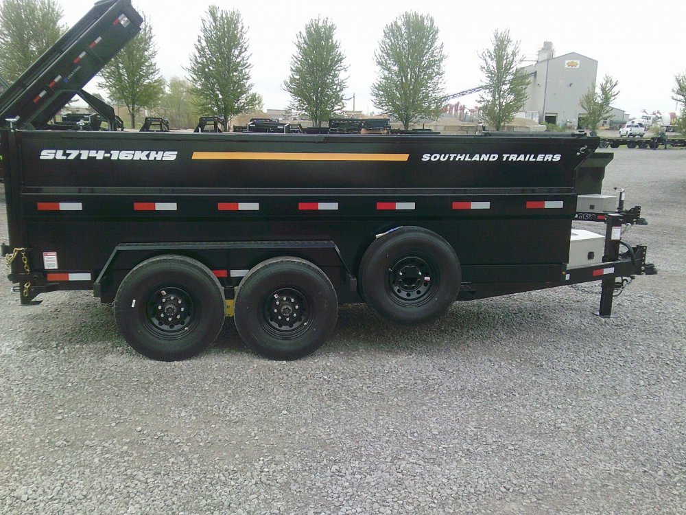 7' X 14' Dump Trailer 16K