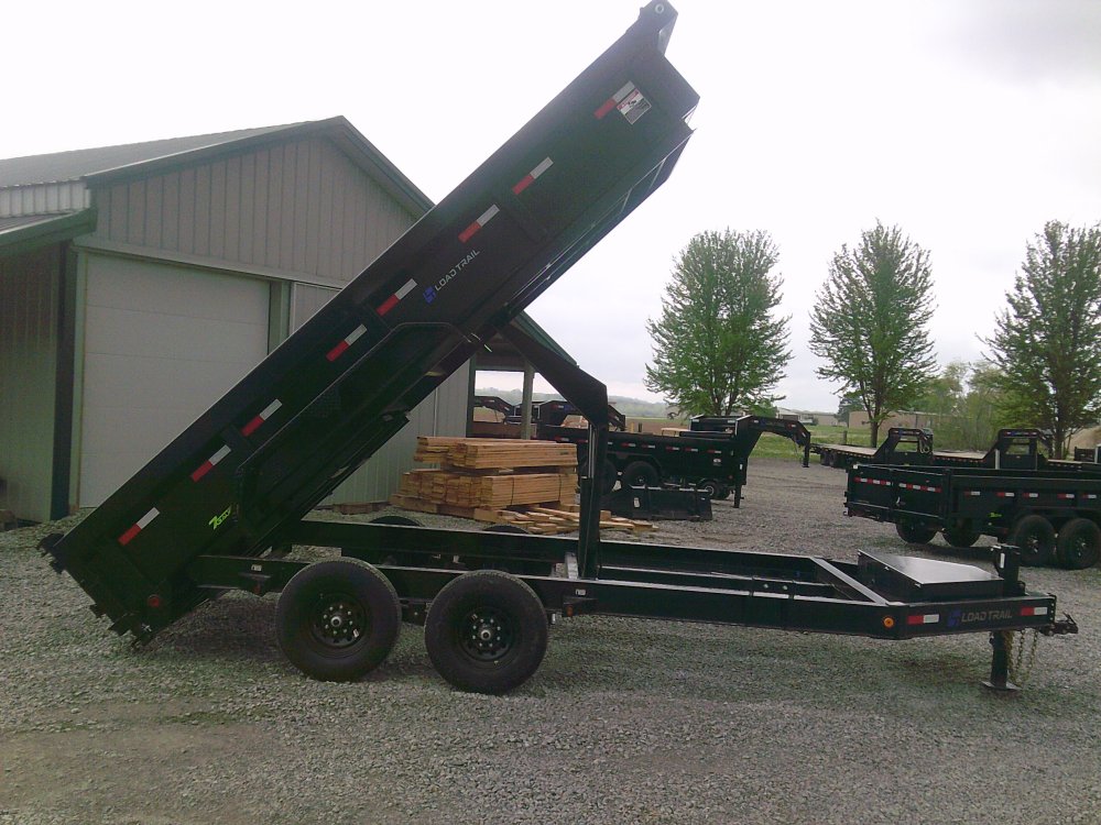 83" x 16' Tandem Axle Dump Low-Pro Dump