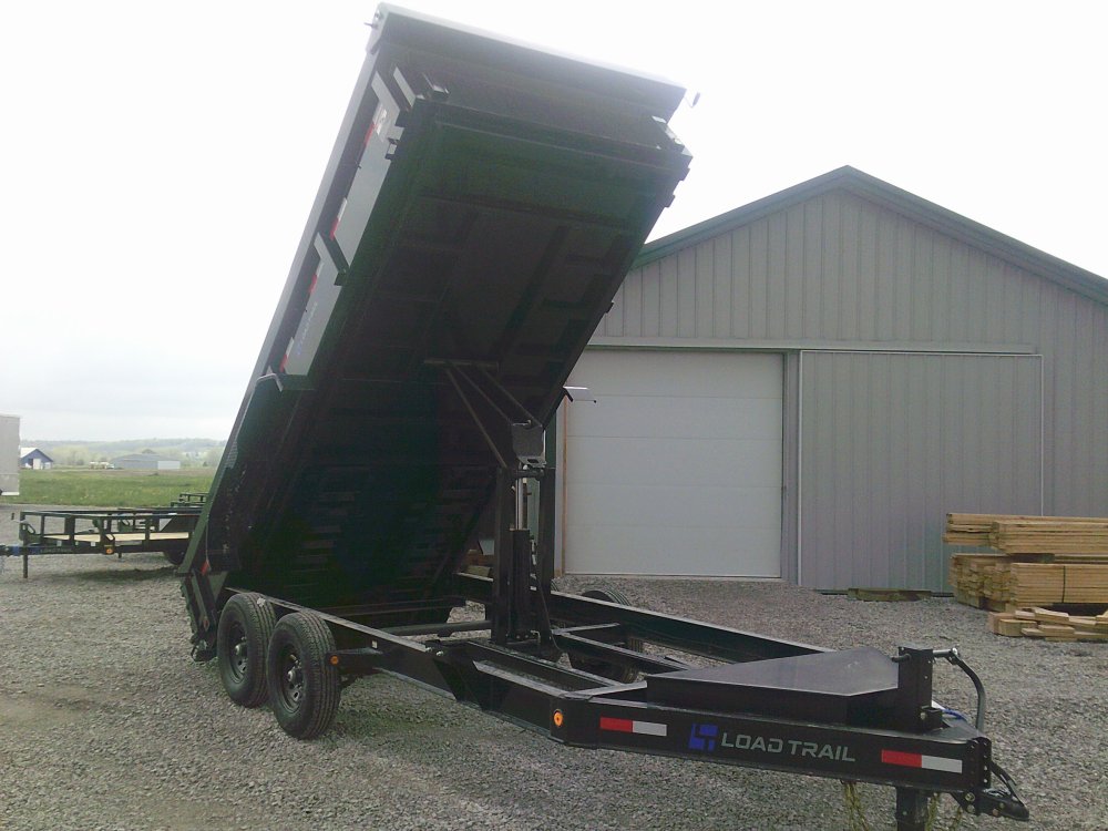 83" x 16' Tandem Axle Dump Low-Pro Dump