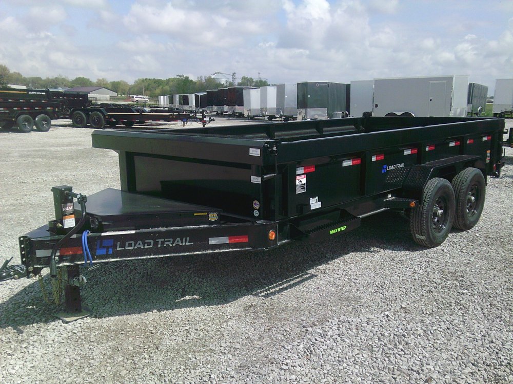 83" x 16' Tandem Axle Dump Low-Pro Dump
