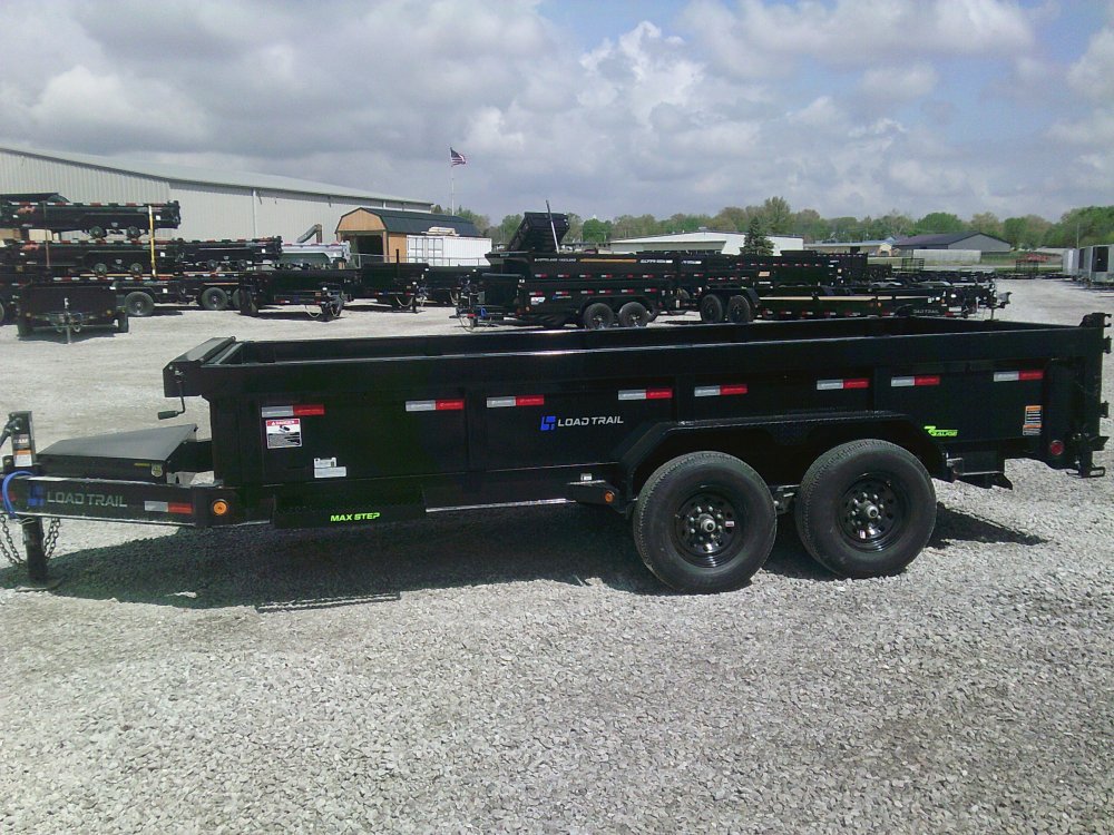 83" x 16' Tandem Axle Dump Low-Pro Dump