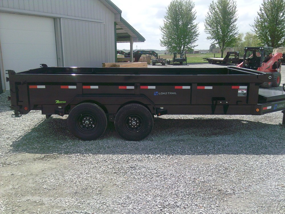 83" x 16' Tandem Axle Dump Low-Pro Dump