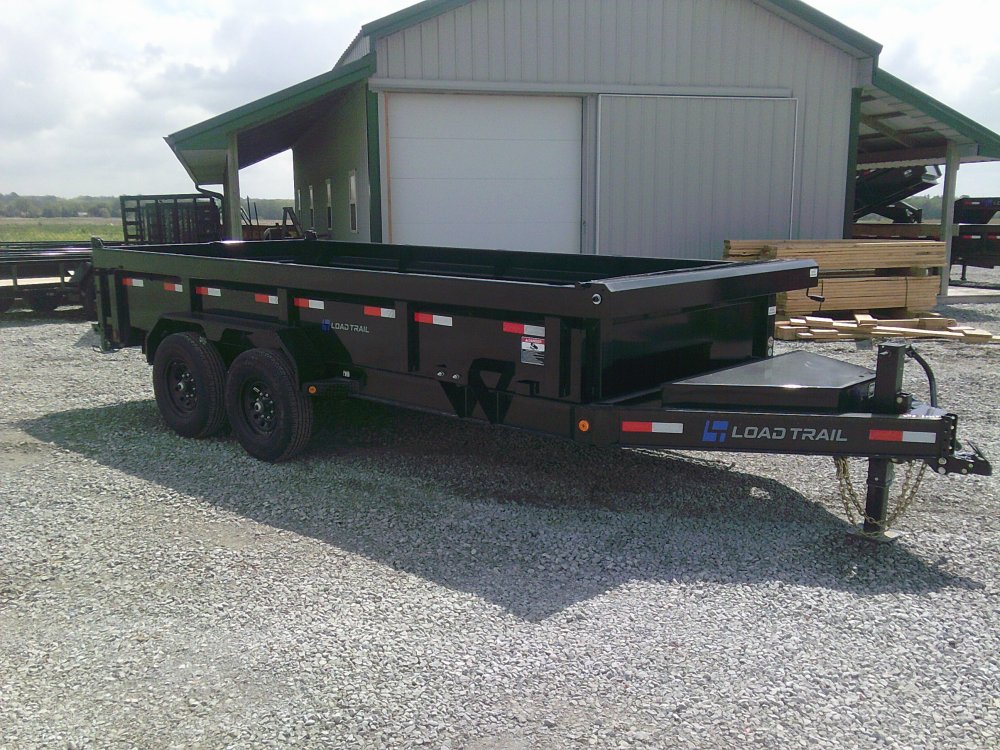 83" x 16' Tandem Axle Dump Low-Pro Dump