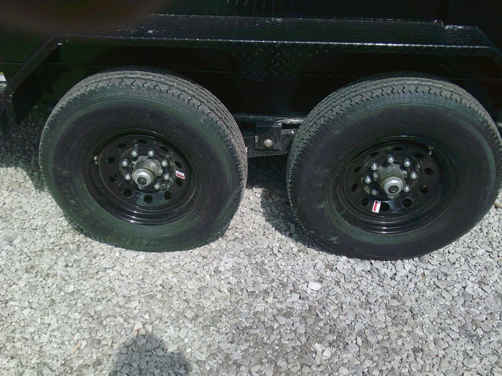 83" x 16' Tandem Axle Dump Low-Pro Dump