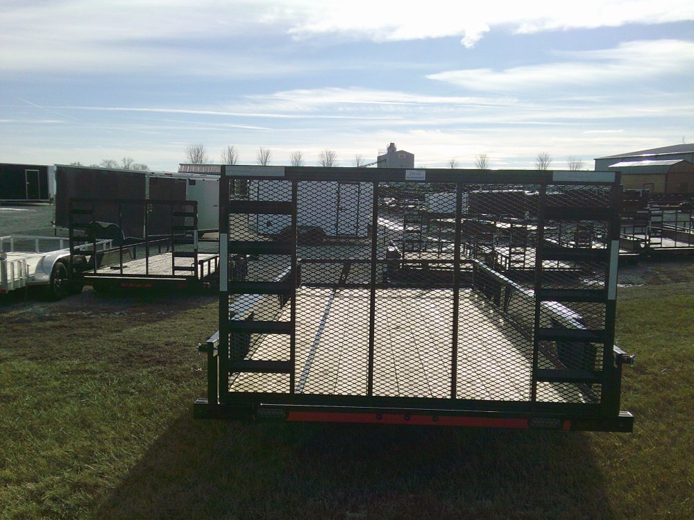 83" x 16' Tandem Axle Utility (3" x 4" Angle Frame)
