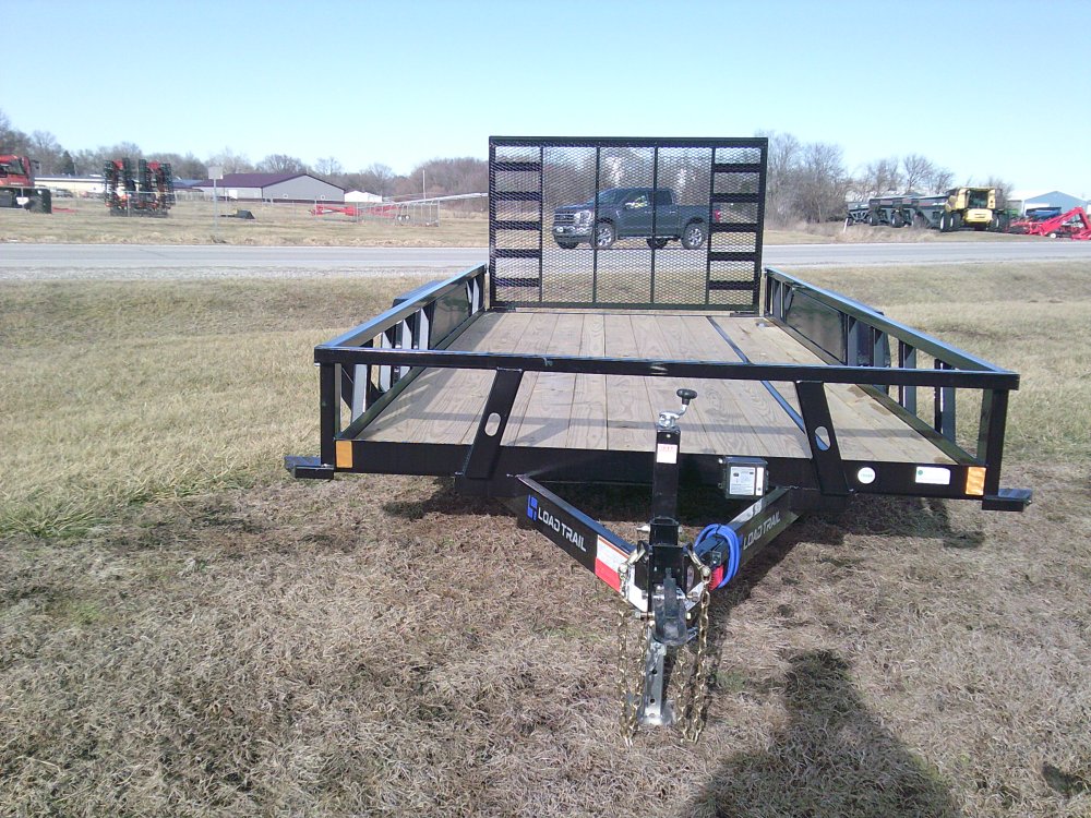 83" x 16' Tandem Axle Utility (3" x 4" Angle Frame)