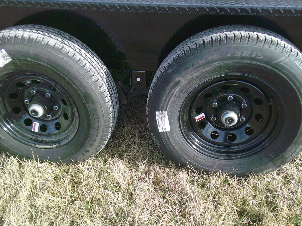 83" x 16' Tandem Axle Utility (3" x 4" Angle Frame)