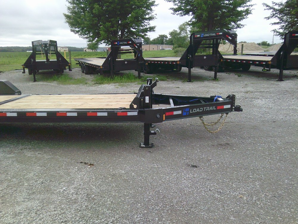 83" X 24' Tilt-N-Go Triple Axle Tilt Deck I-Beam Frame