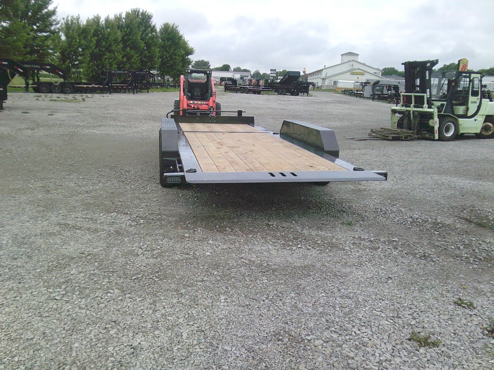 83" X 24' Tilt-N-Go Triple Axle Tilt Deck I-Beam Frame