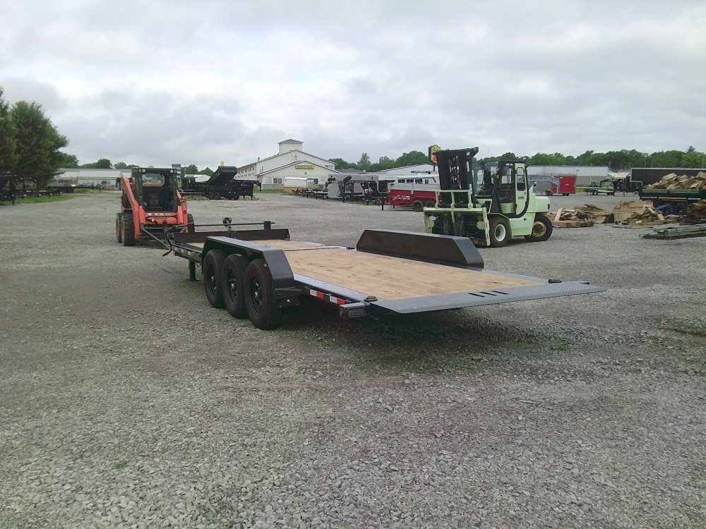 83" X 24' Tilt-N-Go Triple Axle Tilt Deck I-Beam Frame