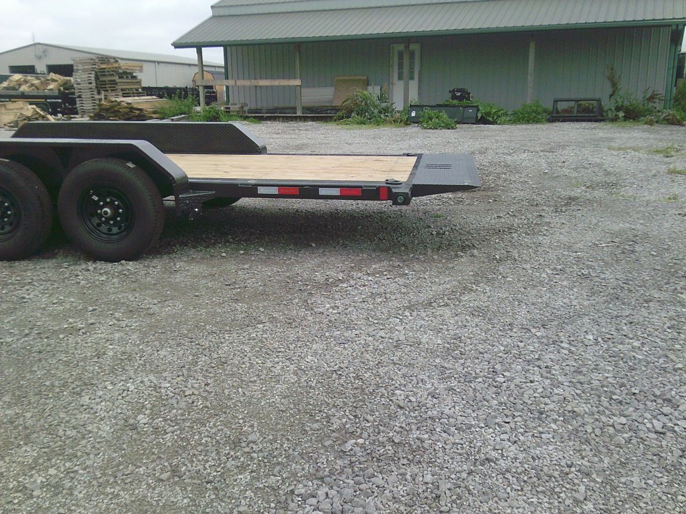 83" X 24' Tilt-N-Go Triple Axle Tilt Deck I-Beam Frame
