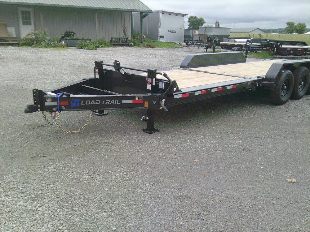 83" X 24' Tilt-N-Go Triple Axle Tilt Deck I-Beam Frame
