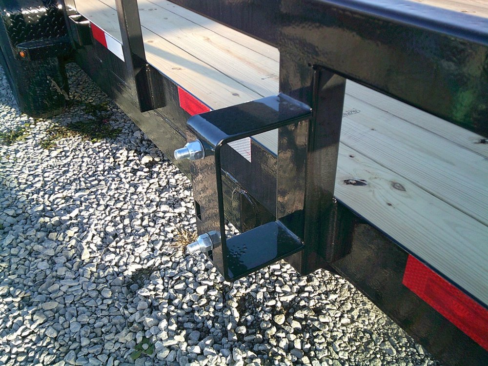 82" X 18' Heavy Duty Rail Side Utility Trailer 9900K