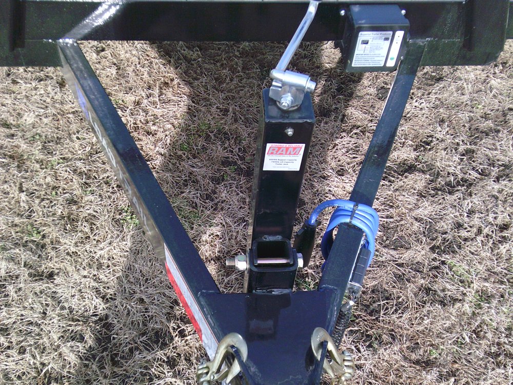 83" x 16' Tandem Axle Utility (3" x 4" Angle Frame)