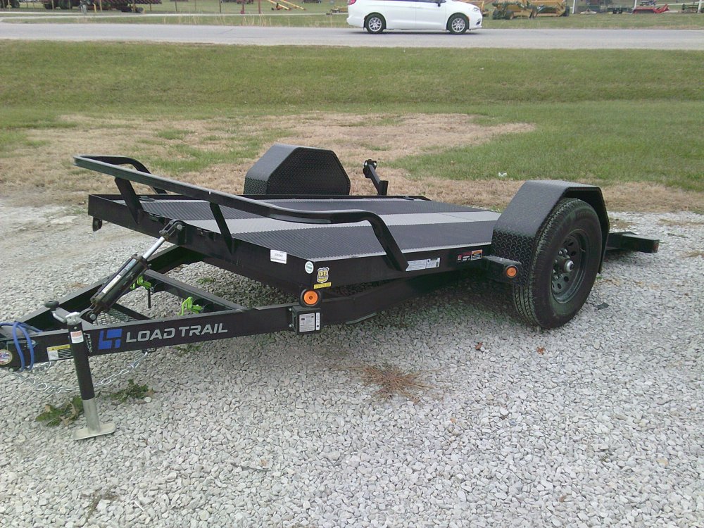 77" x 12' Single Axle Scissor Hauler
