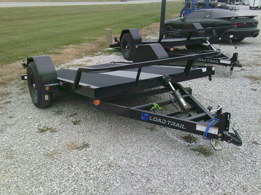 77" x 12' Single Axle Scissor Hauler