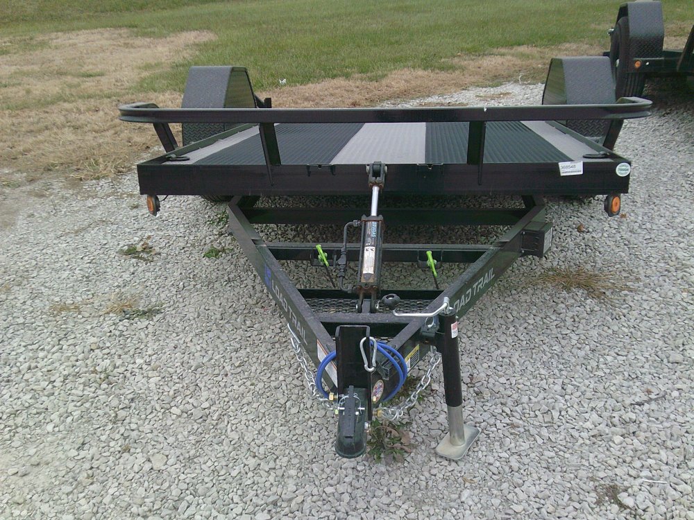 77" x 12' Single Axle Scissor Hauler