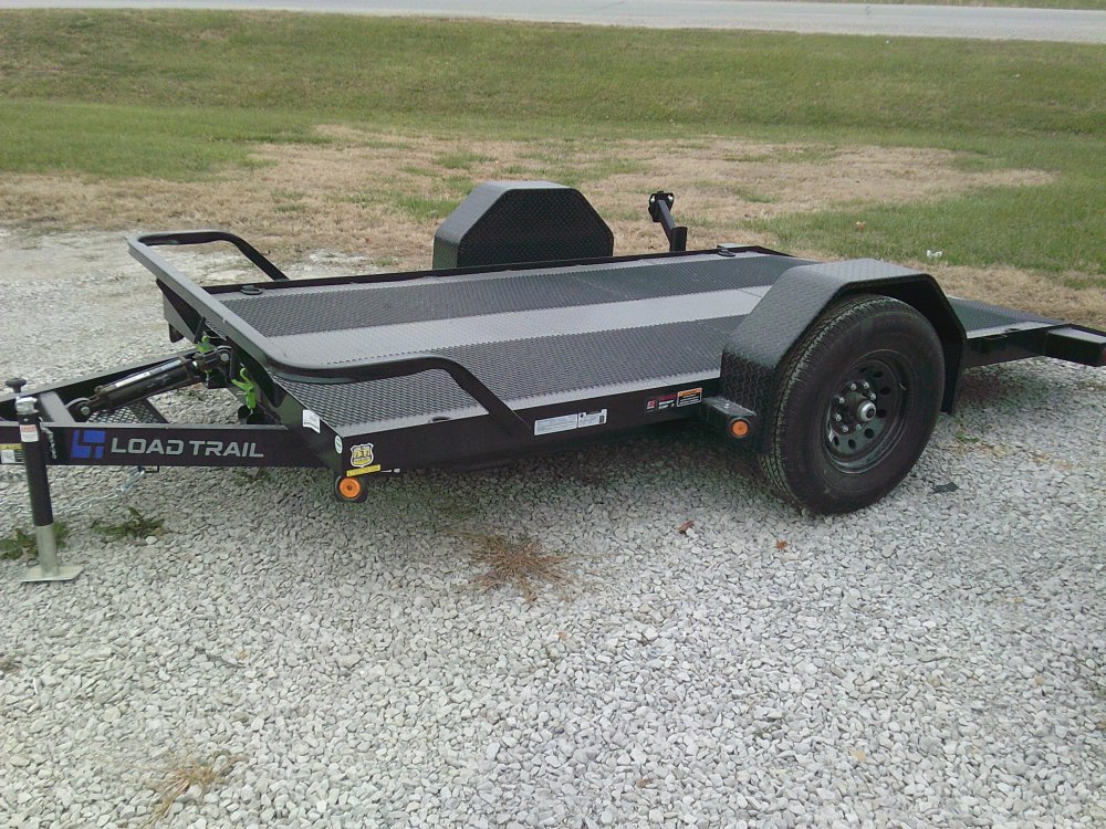 77" x 12' Single Axle Scissor Hauler