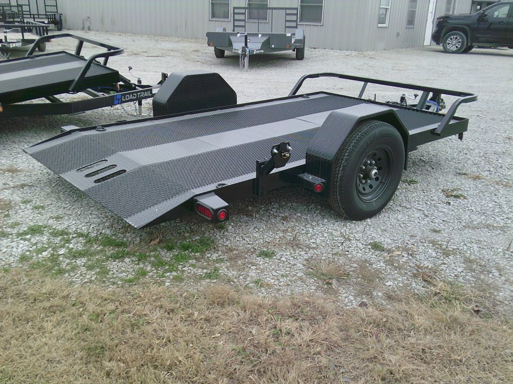 77" x 12' Single Axle Scissor Hauler
