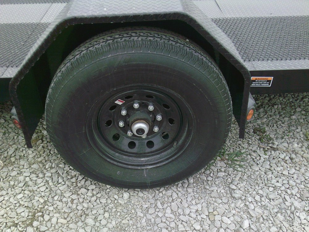 77" x 12' Single Axle Scissor Hauler