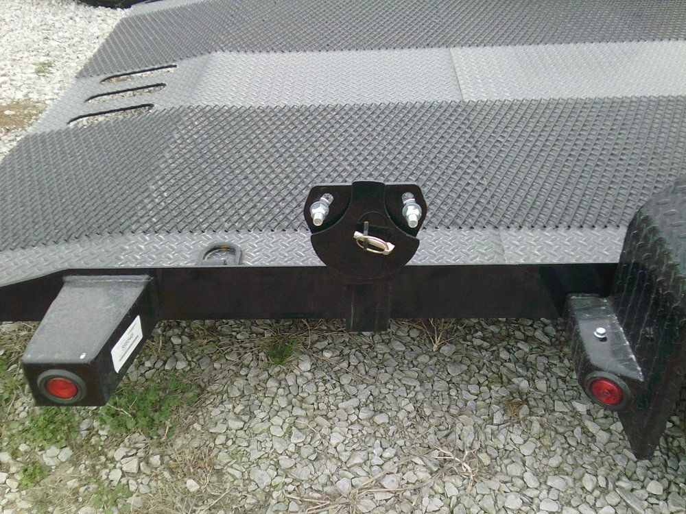 77" x 12' Single Axle Scissor Hauler