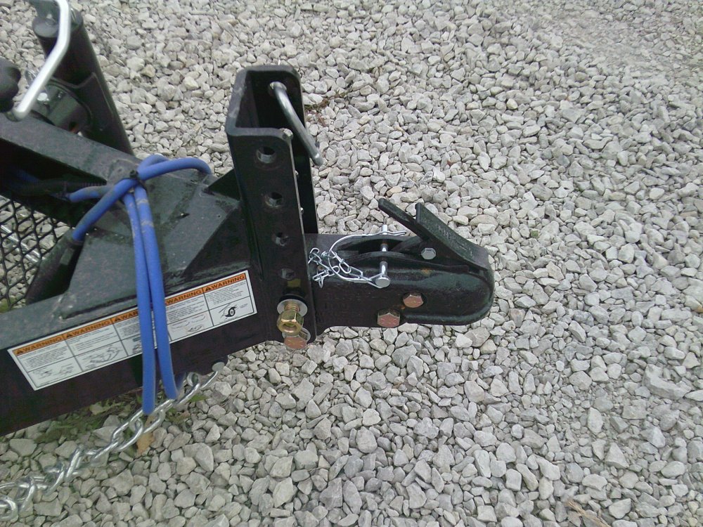 77" x 12' Single Axle Scissor Hauler