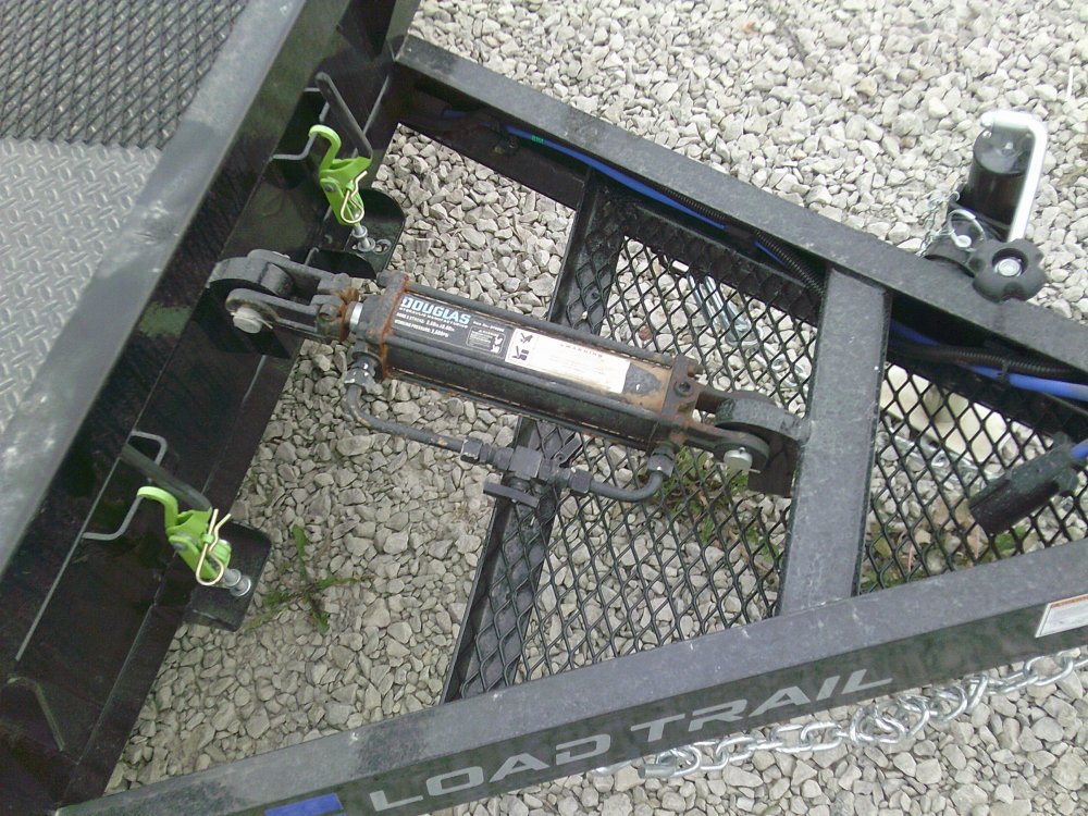 77" x 12' Single Axle Scissor Hauler