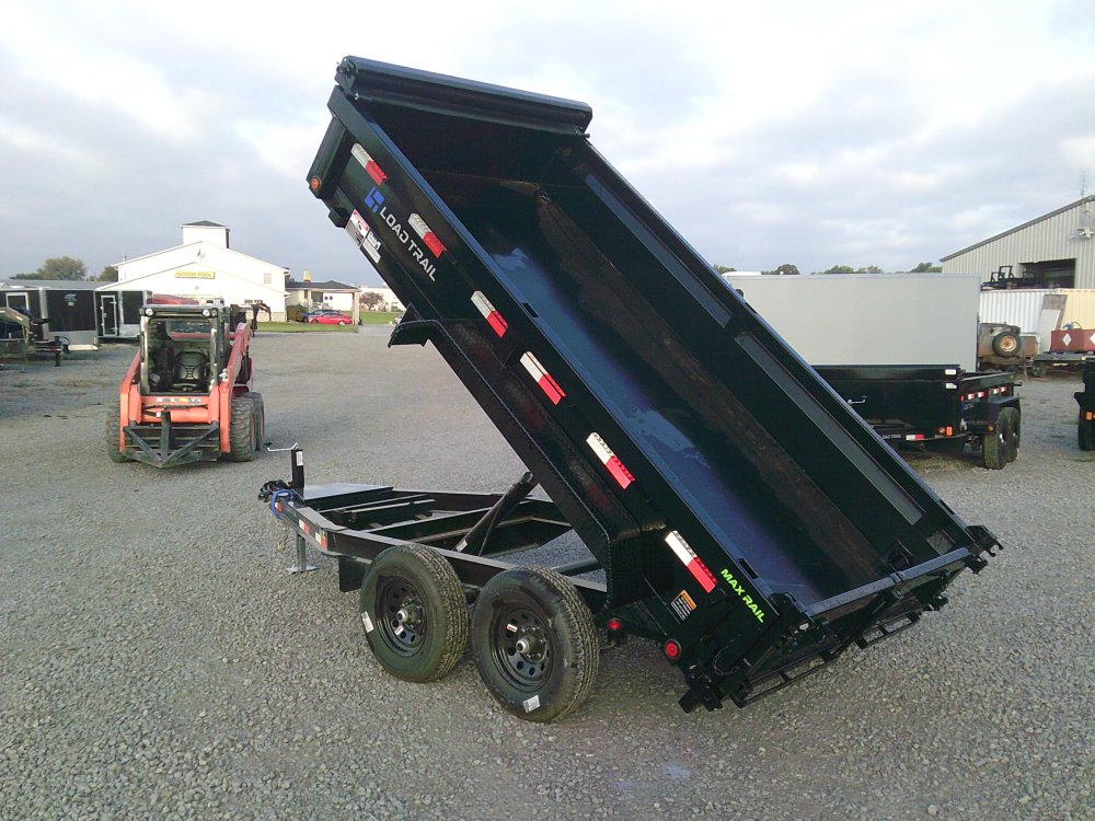 72" x 12' Tandem Axle Dump