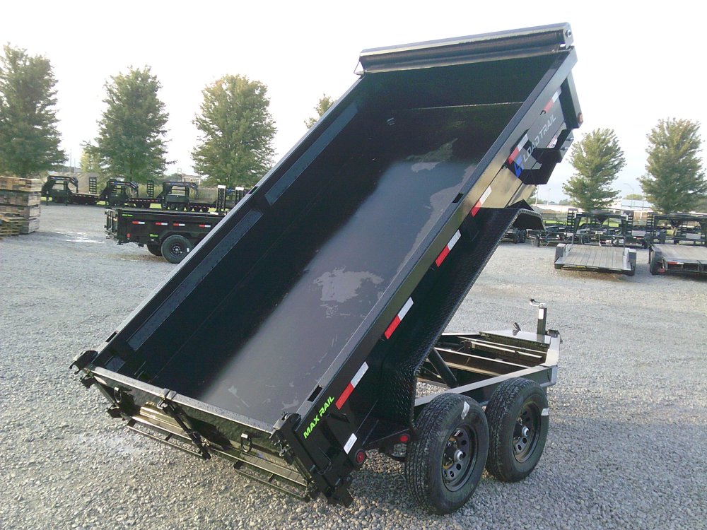 72" x 12' Tandem Axle Dump