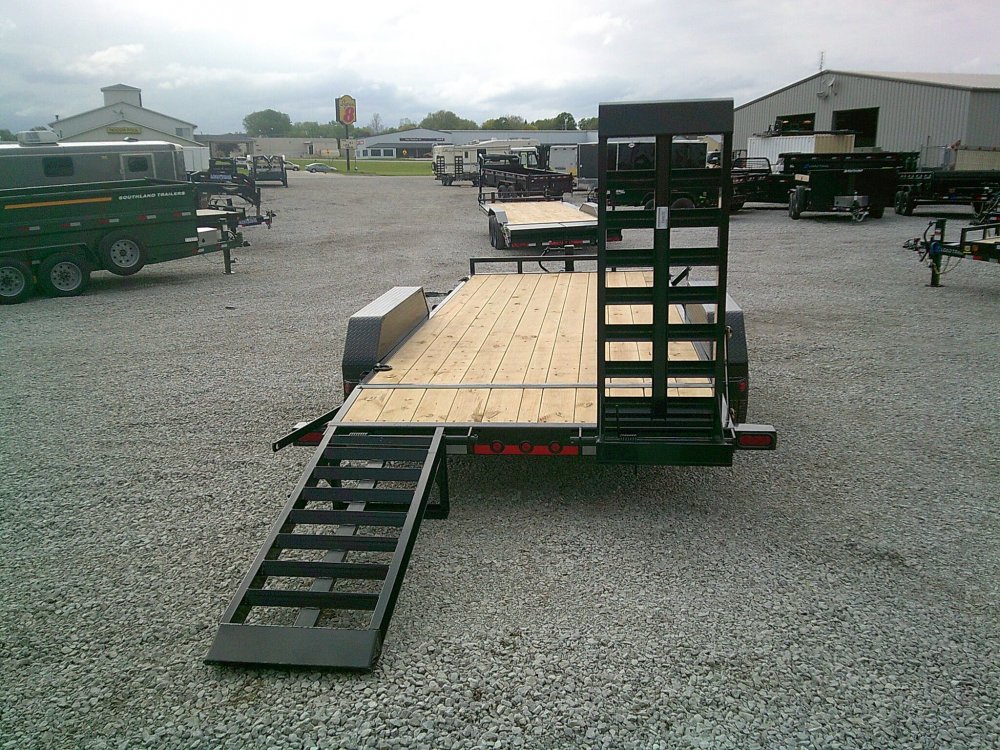 83" X 18' Tandem Axle Equipment Trailer 14K