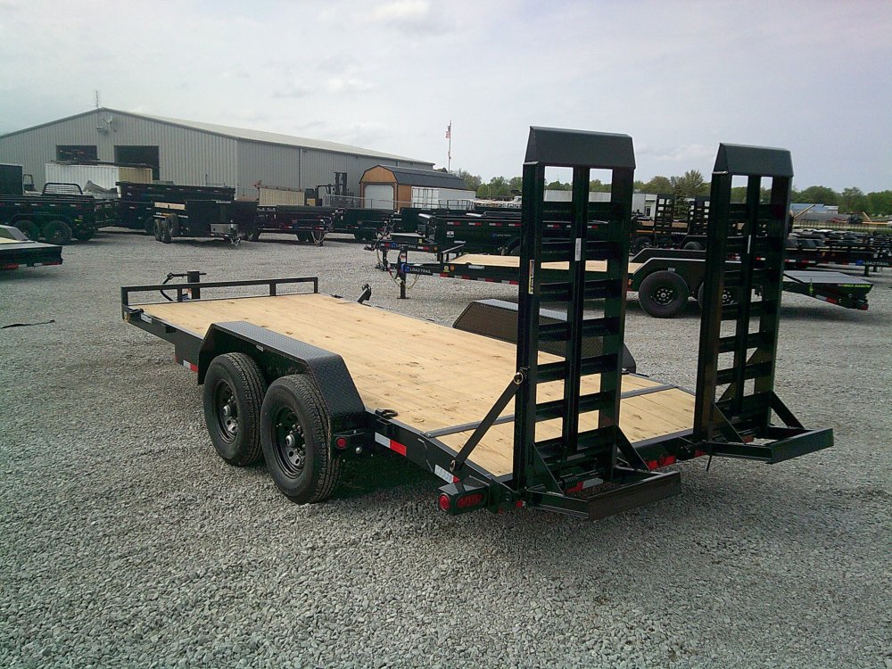 83" X 18' Tandem Axle Equipment Trailer 14K