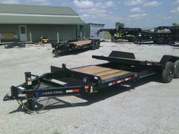 83" X 22' Tilt-N-Go Tandem Axle Tilt Deck I-Beam Frame