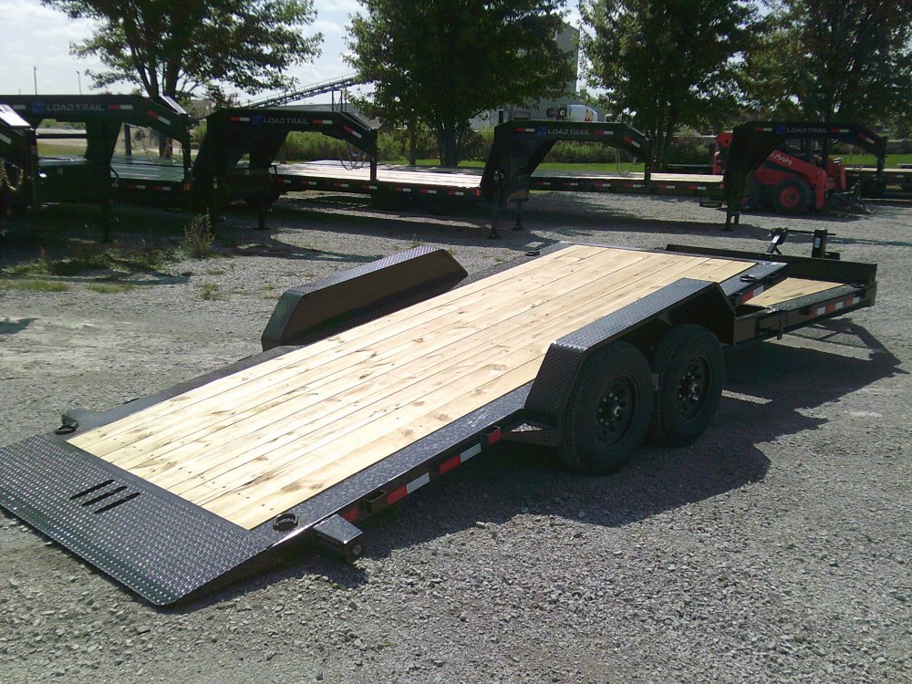 83" X 22' Tilt-N-Go Tandem Axle Tilt Deck I-Beam Frame