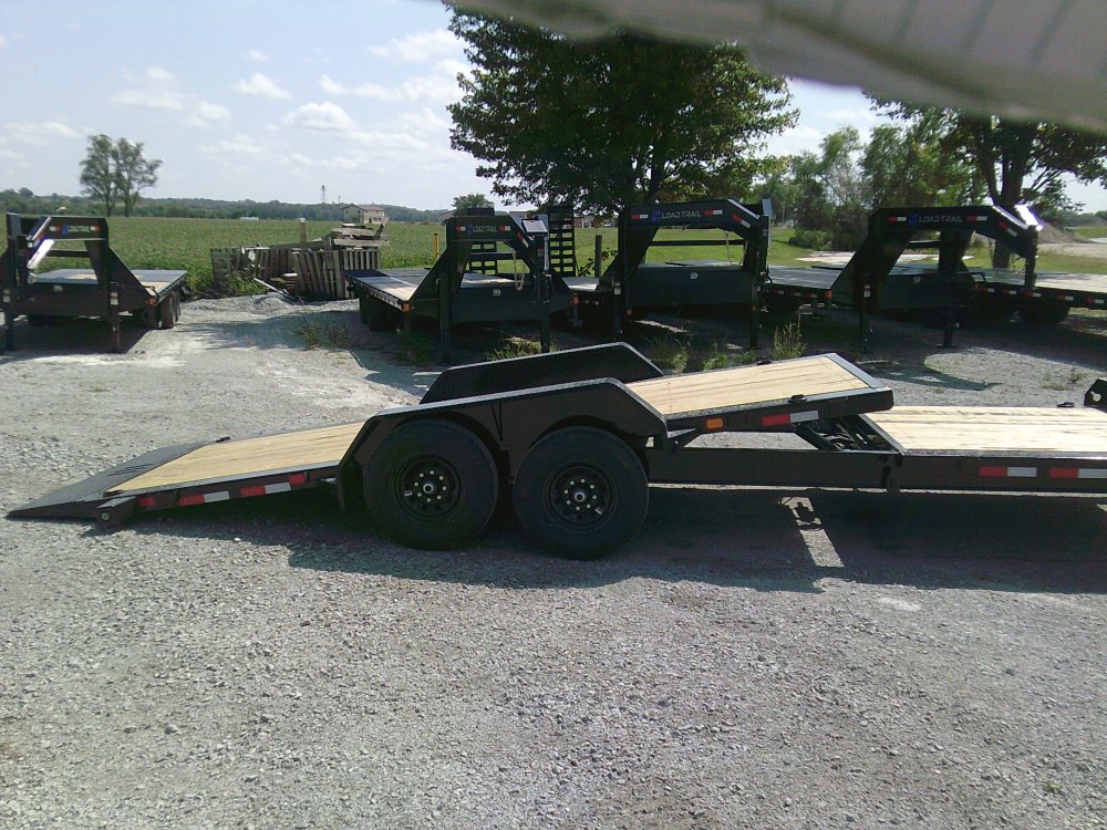 83" X 22' Tilt-N-Go Tandem Axle Tilt Deck I-Beam Frame