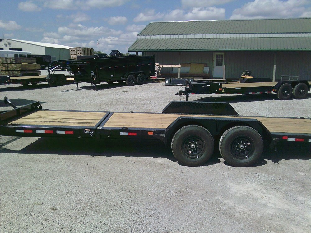 83" X 22' Tilt-N-Go Tandem Axle Tilt Deck I-Beam Frame