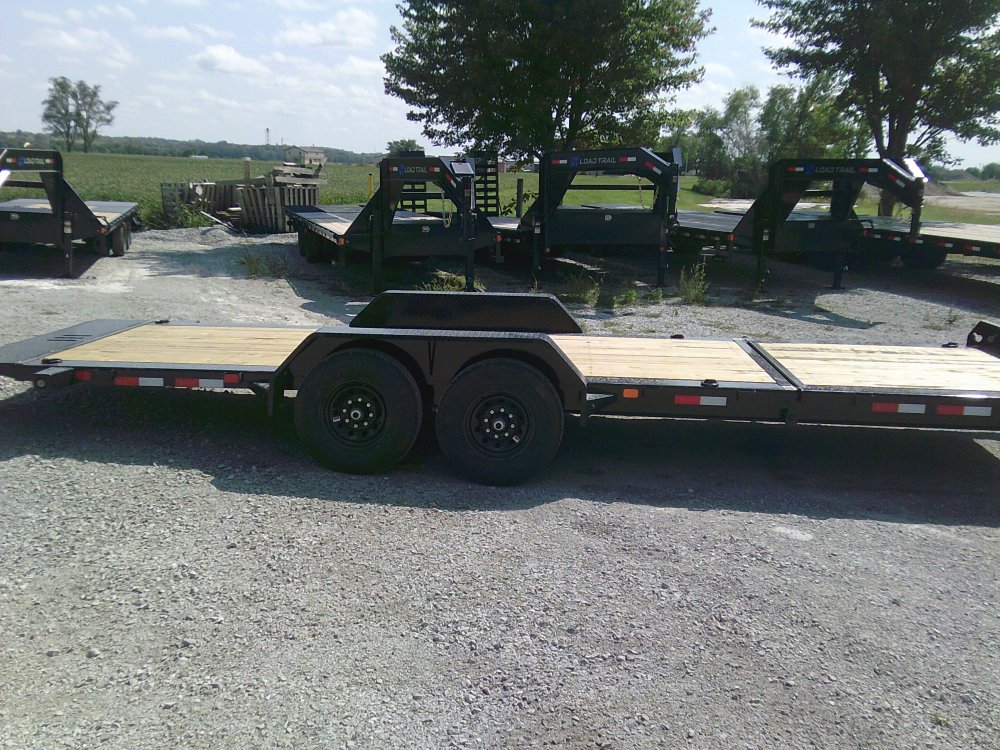 83" X 22' Tilt-N-Go Tandem Axle Tilt Deck I-Beam Frame