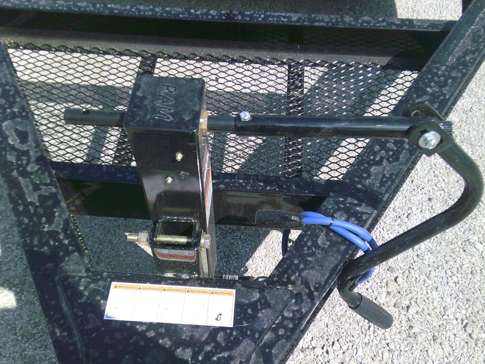 83" X 22' Tilt-N-Go Tandem Axle Tilt Deck I-Beam Frame