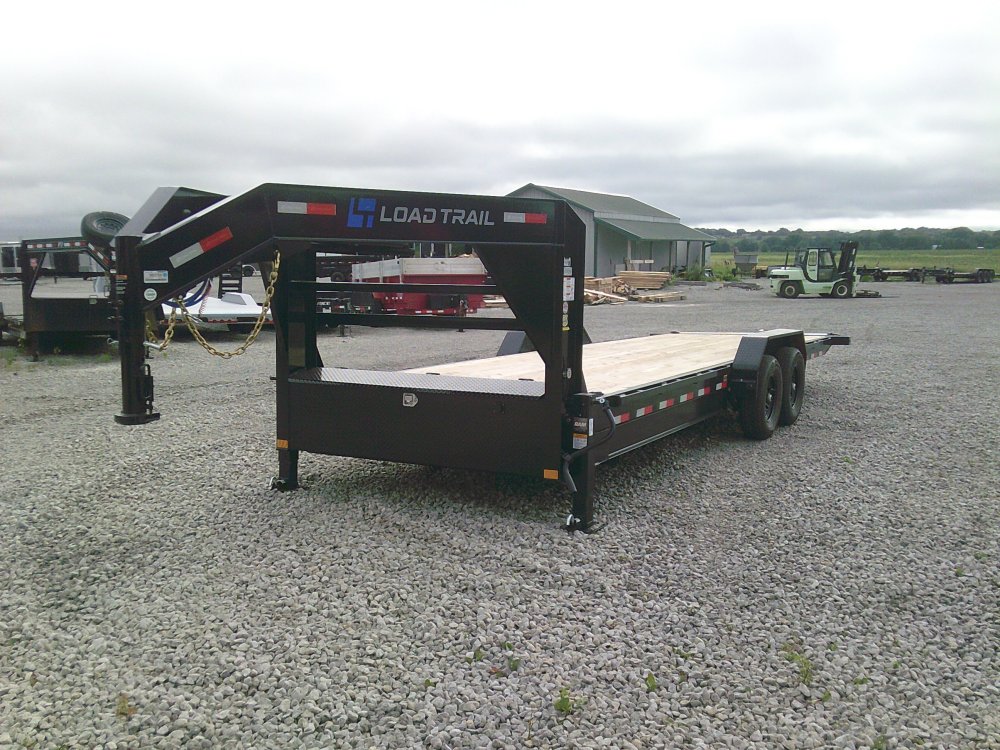 83" x 26' Gooseneck Tandem Axle Rapid Loader Tilt Deck -14K