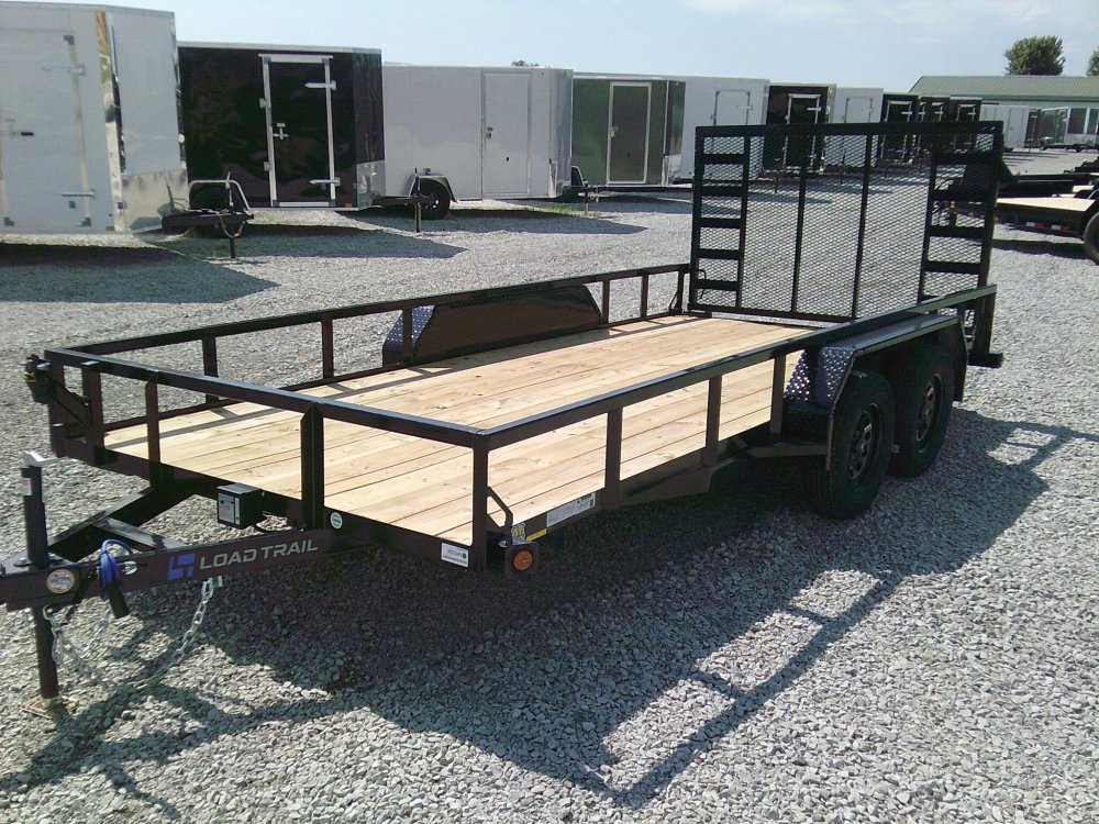 83" X 16' Tandem Axle Utility Trailer 7K
