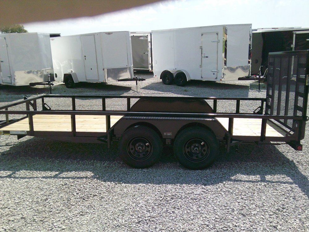 83" X 16' Tandem Axle Utility Trailer 7K