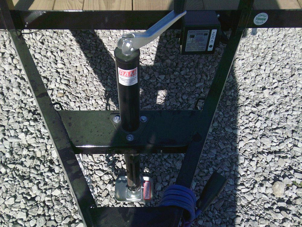 83" x 16' Tandem Axle Utility (2" x 3" Angle Frame)