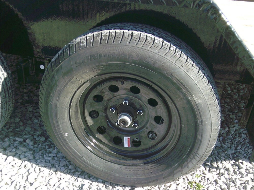 83" x 16' Tandem Axle Utility (2" x 3" Angle Frame)